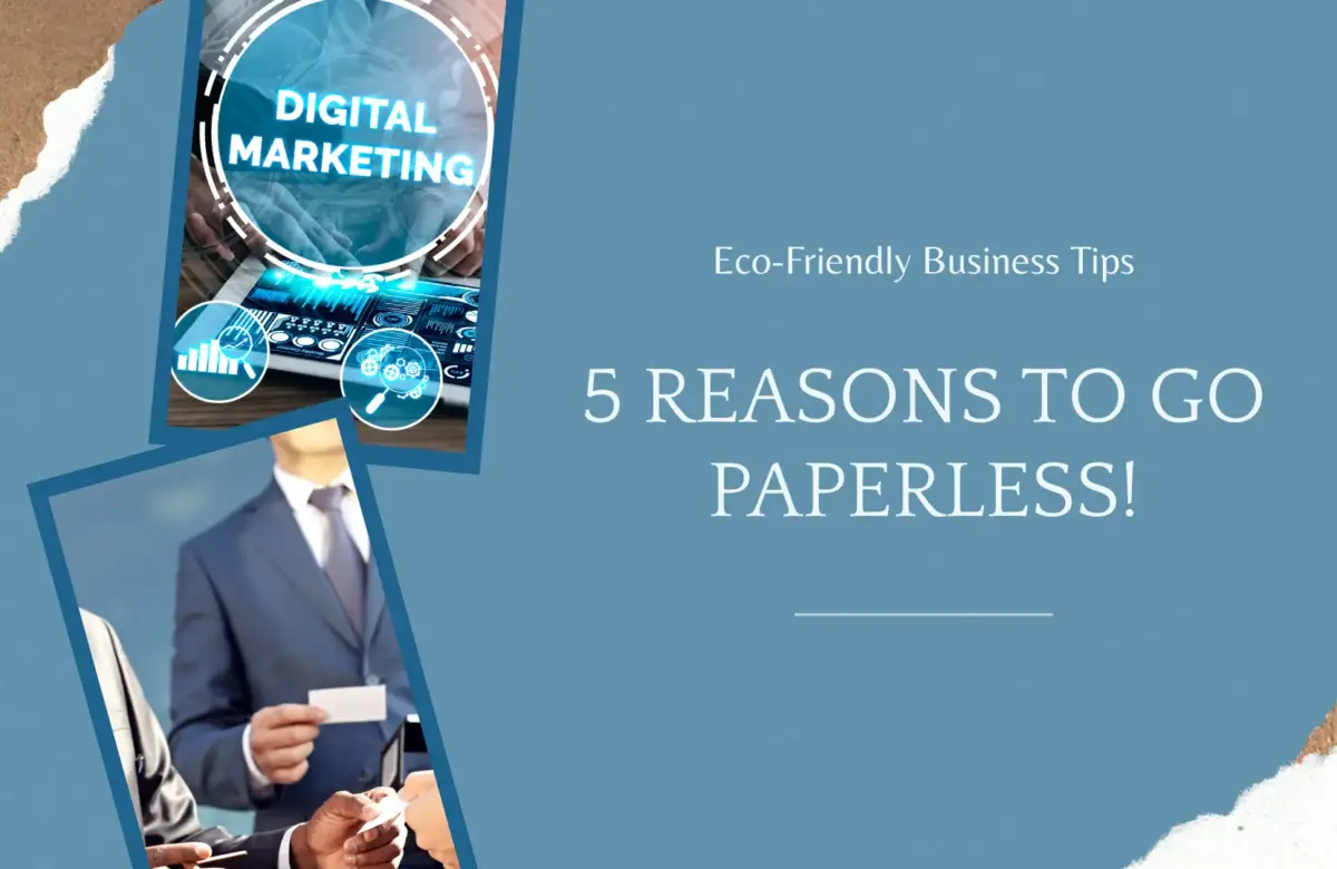 5 Reasons to Go Paperless with Business Cards