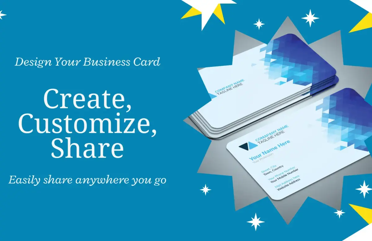  Create, Customize and Share Your Business Card Anywhere